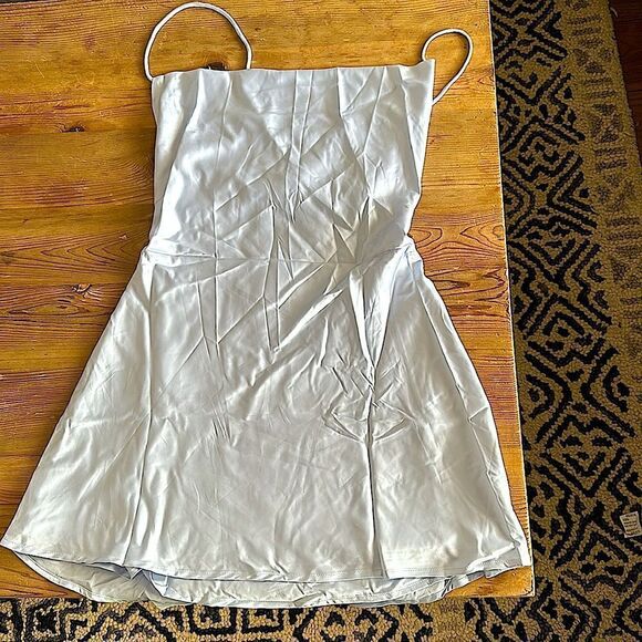 BABYBOO AVIANNA MINI DRESS - BABY BLUE NEW WITH TAGS - Picture 7 of 8